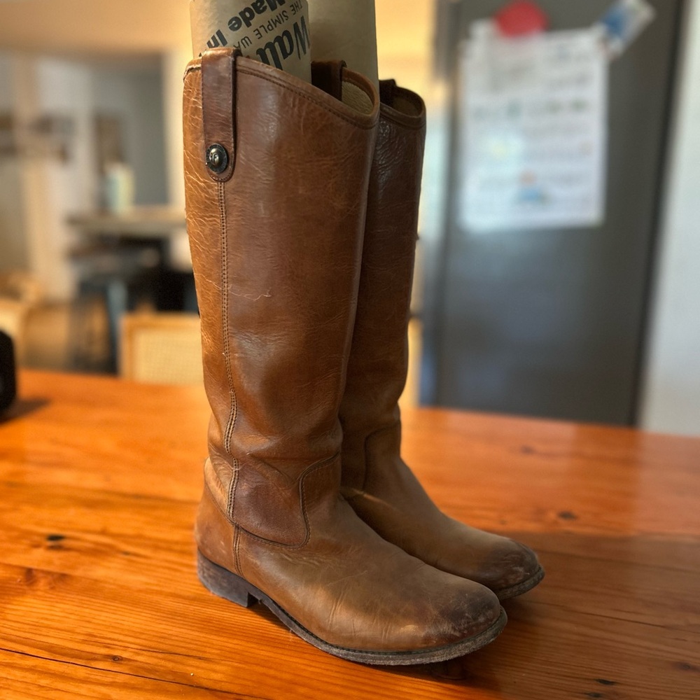 Women’s FRYE High Rise Riding Boots SIZE 8 Great Condition
